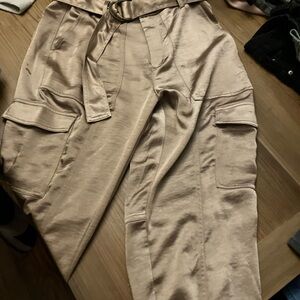 Women's Tan Cargo Pants
